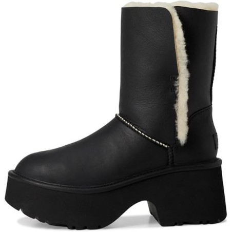 UGG Esmee Leather Boot Laine Mérinos Naturelle Qualité